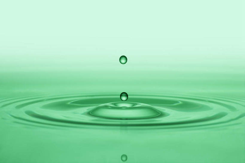 无人,横图,室内,特写,白天,正面,水,阴影,波纹,飞溅,溅,反射,液体,影子,水滴,涟漪,两滴,水珠,绿色,水纹,波浪,摄影,影棚,喷洒,水晕,彩图,影棚拍摄,拍摄
