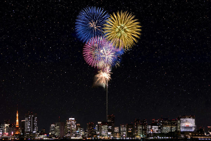无人,高楼大厦,横图,室外,夜晚,正面,旅游,度假,爆炸,河流,美景,水,大桥,大厦,道路,建筑,立交桥,路,摩天大楼,桥梁,烟火,公路,照明,东京,日本,亚洲,黑色背景,节日,庆祝,壁灯,河水,景观,水流,高架,斜拉桥,桥,灯光,交通,东京铁塔,文化,娱乐,灯,黑色,天空,自然,焰火,灯具,天,庆典,享受,休闲,闪耀,景色,放松,纪念,耀眼,东京塔,明亮,照亮,照明设备,自然风光,礼花,五彩缤纷,东亚,本州,关东地方,本州岛,日本国,东京都,花炮,礼花炮,日本电波塔,烟花,马路,彩图,大楼,高层建筑,高楼,摩天楼
