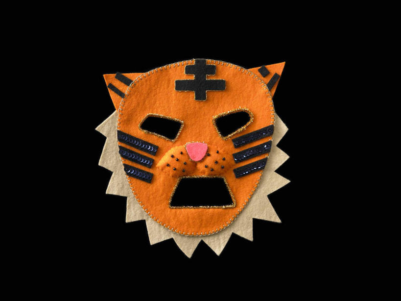 无人,横图,俯视,室内,特写,白天,野生动物,一排,黑色背景,条纹,整齐,面具,排列,一个,黄色,黑色,动物,摄影,影棚,单个,队列,凶猛,残暴,凶残,老虎,彩图,高角度拍摄,影棚拍摄,拍摄