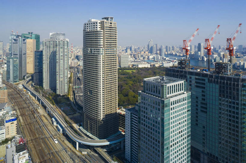 无人,高楼大厦,横图,俯视,室外,白天,度假,美景,森林,树林,植物,城市风光,城市,大厦,道路,建筑,路,摩天大楼,公路,东京,日本,亚洲,朦胧,模糊,景观,轨道,交通,铁轨,娱乐,建设,树,树木,绿色,自然,享受,休闲,景色,放松,生长,成长,东亚,本州,关东地方,本州岛,日本国,东京都,马路,彩图,高角度拍摄,大楼,高层建筑,高楼,摩天楼