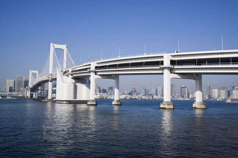 无人,高楼大厦,横图,室外,白天,仰视,度假,海浪,海洋,美景,城市风光,城市,大桥,大厦,建筑,立交桥,路灯,摩天大楼,桥梁,照明,东京,日本,亚洲,波纹,景观,浪花,高架,建筑群,斜拉桥,桥,灯光,彩虹桥,涟漪,娱乐,建设,灯,蓝色,蓝天,水纹,天空,海水,波浪,天,享受,休闲,景色,放松,晴朗,照亮,照明设备,海景,东亚,本州,万里无云,关东地方,本州岛,日本国,东京都,水晕,大海,风浪,海,海水的波动,近岸浪,涌浪,晴空,晴空万里,彩图,低角度拍摄,大楼,高层建筑,高楼,摩天楼