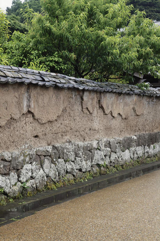 无人,竖图,室外,白天,正面,旅游,树林,植物,道路,路,公路,大分县,日本,亚洲,墙,交通,墙壁,墙面,树,树木,绿色,自然,生长,成长,东亚,日本国,九州本岛,九州,九州岛,九州地方,大分,马路,彩图,游览