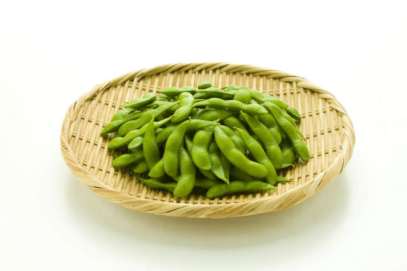 无人,横图,俯视,室内,特写,白天,白色背景,植物,豆,大豆,蔬菜,一堆,许多,堆叠,堆积,新鲜,豆类,豆子,毛豆,食品,食物,一个,摄影,藤编,有机食品,绿色食品,影棚,单个,堆,豆科,枝豆,黄豆,彩图,高角度拍摄,影棚拍摄,拍摄