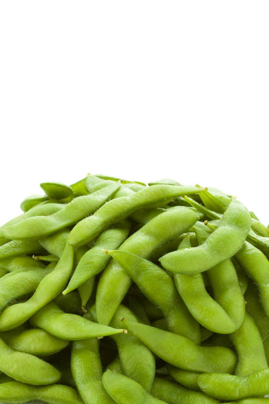 无人,竖图,俯视,室内,特写,白天,白色背景,植物,豆,大豆,蔬菜,一堆,许多,堆叠,堆积,新鲜,豆类,豆子,毛豆,食品,食物,摄影,有机食品,绿色食品,影棚,堆,豆科,枝豆,黄豆,彩图,高角度拍摄,影棚拍摄,拍摄