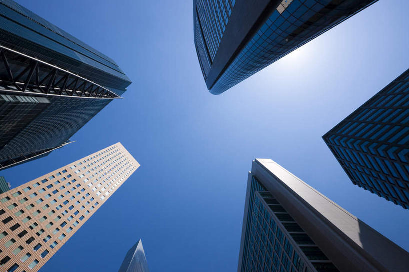 无人,高楼大厦,横图,室外,白天,仰视,度假,办公楼,美景,城市风光,标志建筑,城市,大厦,地标,建筑,摩天大楼,写字楼,东京,日本,亚洲,阴影,光线,影子,景观,娱乐,建设,蓝色,蓝天,天空,阳光,楼宇,天,享受,休闲,商务楼,景色,放松,晴朗,东亚,本州,万里无云,关东地方,本州岛,日本国,东京都,汐留,汐留区,晴空,晴空万里,彩图,低角度拍摄,大楼,高层建筑,高楼,摩天楼