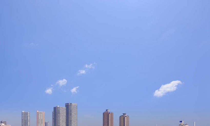 无人,高楼大厦,横图,室外,白天,仰视,度假,美景,天际线,城市风光,城市,大厦,建筑,摩天大楼,东京,日本,亚洲,阴影,光线,影子,景观,云,云朵,建筑群,江东区,云彩,娱乐,建设,蓝色,白云,蓝天,天空,阳光,天,享受,休闲,景色,放松,东亚,本州,关东地方,本州岛,日本国,东京都,彩图,低角度拍摄,大楼,高层建筑,高楼,摩天楼