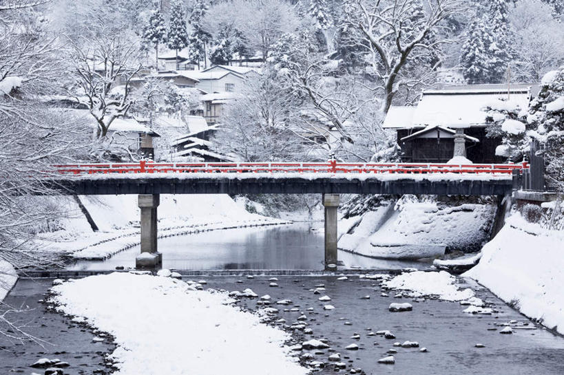 无人,家,栏杆,横图,室外,白天,正面,旅游,度假,河流,石头,美景,树林,水,雪,植物,大雪,日本,亚洲,两根,许多,阴影,光线,石子,影子,房屋,屋子,河水,积雪,景观,水流,雪景,冬季,冬天,围栏,桥,桥墩,河床,娱乐,石桥,护栏,楼房,拱桥,住宅,栈桥,树,树木,红色,绿色,阳光,自然,享受,休闲,景色,放松,寒冷,生长,成长,人行桥,石拱桥,自然风光,东亚,本州,本州岛,日本国,中部地方,岐阜,岐阜县,严寒,石块,彩图,房子