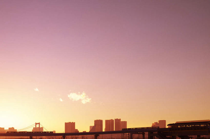 无人,高楼大厦,横图,室外,白天,仰视,旅游,度假,日落,标志建筑,大厦,地标,建筑,摩天大楼,东京,日本,亚洲,晚霞,霞光,彩虹大桥,娱乐,建设,蓝色,蓝天,天空,黄昏,天,享受,休闲,旅游胜地,彩霞,放松,东亚,本州,关东地方,本州岛,日本国,东京都,日本彩虹大桥,夕阳,彩图,低角度拍摄,大楼,高层建筑,高楼,摩天楼