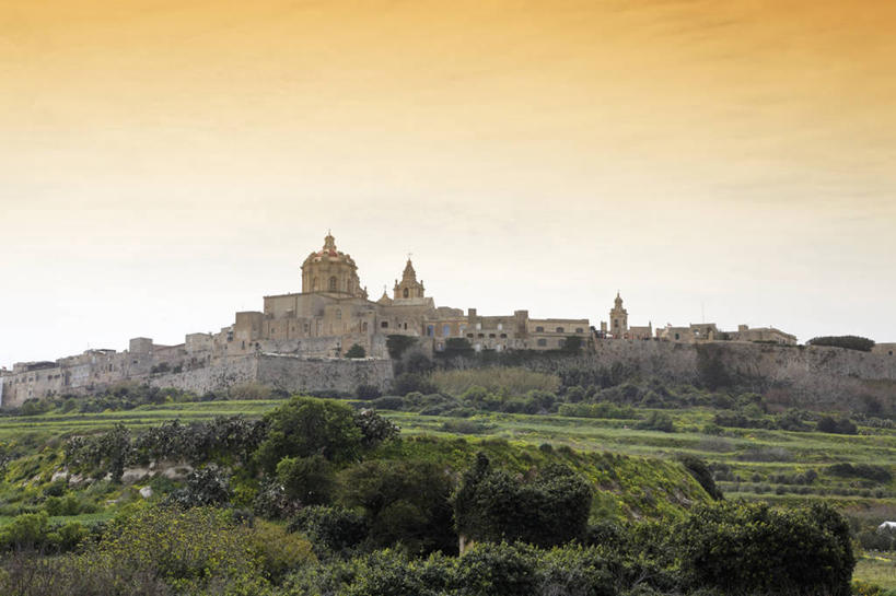 无人,横图,室外,白天,正面,旅游,度假,草地,草坪,名胜古迹,日落,树林,植物,标志建筑,地标,建筑,欧洲,马耳他,遗迹,堡垒,城堡,晚霞,霞光,落日,古迹,文物,娱乐,建设,古建筑,草,树,树木,绿色,天空,自然,黄昏,天,享受,休闲,旅游胜地,彩霞,放松,生长,成长,要塞,古文明,夕照,薄暮,马耳他共和国,设防,姆迪纳,夕阳,彩图,傍晚,斜阳