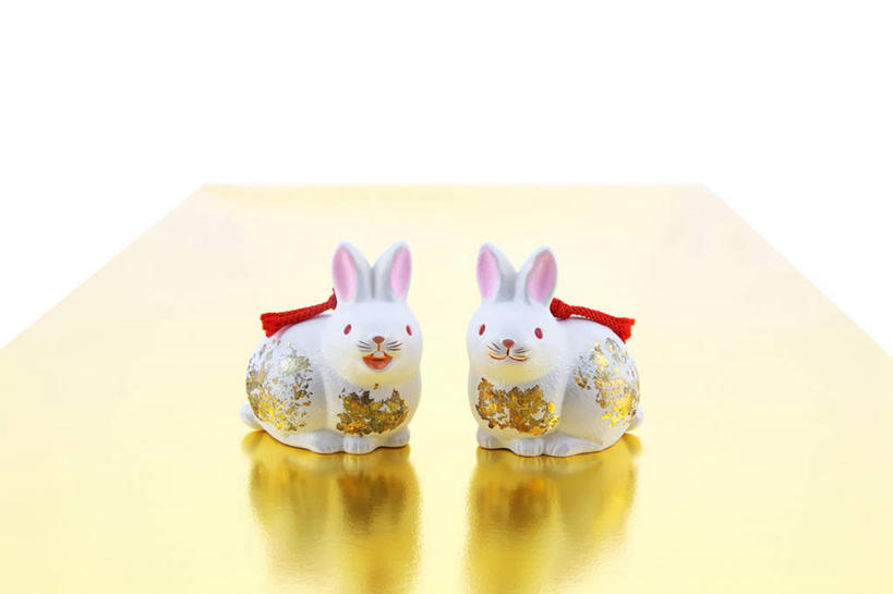 无人,站,横图,俯视,室内,特写,白天,白色背景,哺乳动物,静物,雕塑,阴影,艺术,装饰,反射,兔子,雕刻,雕像,影子,注视,文化,传统,十二生肖,动物,工艺品,观察,看,站着,两只,属相,摄影,生肖,影棚,观看,纪念,兔,美术,察看,关注,主题,陈列,功能,美学,兽历,陶瓷雕塑,站立,彩图,高角度拍摄,全身,影棚拍摄,拍摄