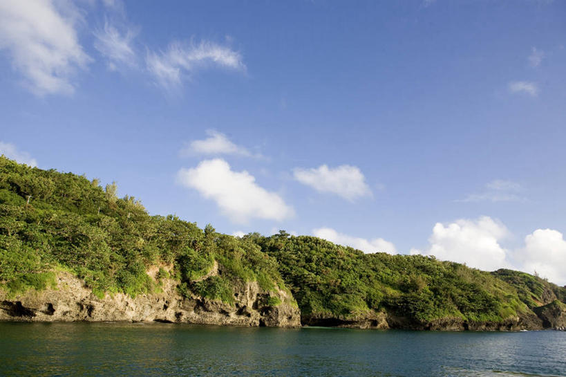 无人,横图,室外,白天,正面,旅游,度假,草地,草坪,岛屿,海浪,海洋,石头,美景,沙滩,山,山脉,树林,植物,东京,日本,亚洲,阴影,光线,沙子,石子,影子,岛,海岸,景观,浪花,山顶,山峰,云,云朵,沙地,山峦,云彩,娱乐,草,树,树木,蓝色,绿色,白云,蓝天,天空,阳光,自然,海水,群山,天,享受,休闲,景色,放松,生长,晴朗,成长,自然风光,海景,东亚,沉积岩,本州,关东地方,本州岛,日本国,东京都,颠峰,极峰,小笠原群岛,水成岩,小笠原村,小笠原支厅,大海,风浪,海,海水的波动,海滩,近岸浪,列岛,群岛,石块,岩石,涌浪,诸岛,晴空,彩图,哈哈岛,母岛列岛