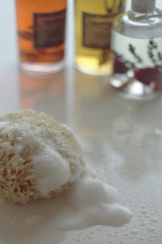 无人,竖图,俯视,室内,特写,白天,桌面,桌子,盛开,木制,海绵,花蕾,干净,玻璃制品,花,花瓣,花朵,鲜花,三个,泡泡,玻璃瓶,精油,木制品,瓶子,花苞,花蕊,清洁,享受,健康,放松,卫生,芳香植物,芳香油,挥发油,香精油,彩图,高角度拍摄,浴用海绵