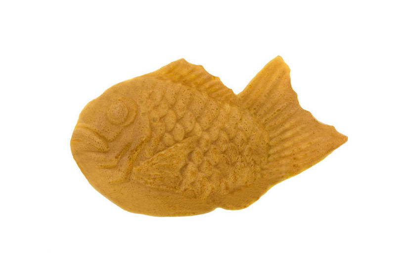 无人,横图,室内,特写,白天,白色背景,正面,阴影,反射,影子,日本料理,料理,食品,美食,食物,一个,黄色,白色,日式料理,日式,摄影,影棚,单个,鲷鱼烧,彩图,影棚拍摄,拍摄