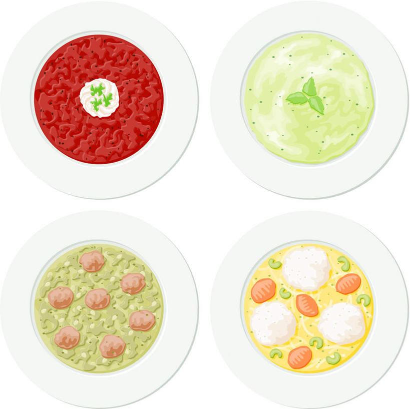 饭团,无人,方图,俯视,插画,室内,白天,白色背景,数码,科技,餐具,叶子,一排,阴影,整齐,光泽,网络,圆形,碟子,盘,圆,肉,绿叶,丸子,高光,几何,计算机图形,合成,图画,肉类,画,排列,红色,绿色,盘子,碟,嫩叶,电脑合成图,数码合成图,混合,队列,漫画,肉食,写实,具体,具象,四盘,混淆,夹杂,叶,叶片,彩图,高角度拍摄