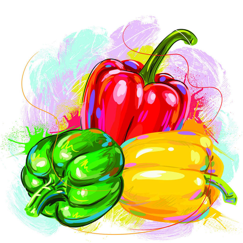 无人,方图,插画,室内,白天,正面,数码,科技,辣椒,蔬菜,阴影,新鲜,网络,线条,食品,高光,几何,计算机图形,凌乱,合成,图画,画,食物,三个,黄色,红色,绿色,有机食品,绿色食品,杂乱,电脑合成图,数码合成图,混乱,漫画,彩椒,辣角,红海椒,大椒,辣虎,广椒,写实,具体,具象,紊乱,杂沓,甜椒,柿子椒,辣子,海椒,番椒,灯笼椒,彩图