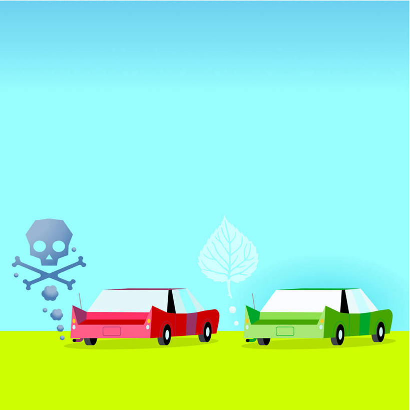 无人,方图,插画,室内,白天,数码,科技,汽车,两辆,阴影,网络,骷髅,土地,烟雾,绿叶,高光,几何,计算机图形,合成,图画,车,画,背面,红色,蓝色,绿色,蓝天,天空,交通工具,轿车,天,动力,环境,污染,电脑合成图,数码合成图,载具,煤气,漫画,写实,具体,具象,彩图
