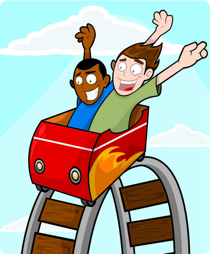 西方人,无人,两个人,伙伴,朋友,坐,举,笑,微笑,露齿笑,竖图,插画,室内,白天,正面,友谊,数码,科技,欧洲,非洲,黑人,欧洲人,阴影,服装,网络,云,云朵,高光,几何,计算机图形,合成,云彩,图画,注视,休闲装,车,过山车,画,衣服,蓝色,白云,蓝天,天空,娱乐设施,交通工具,天,观察,看,托,张嘴,休闲,休闲服,服饰,观看,电脑合成图,数码合成图,察看,关注,载具,漫画,张大嘴巴,写实,具体,具象,友情,男人,男性,年轻男性,非洲人,张开嘴,举起,举手,举着,向上举,向上伸,向上托,坐着,彩图,全身