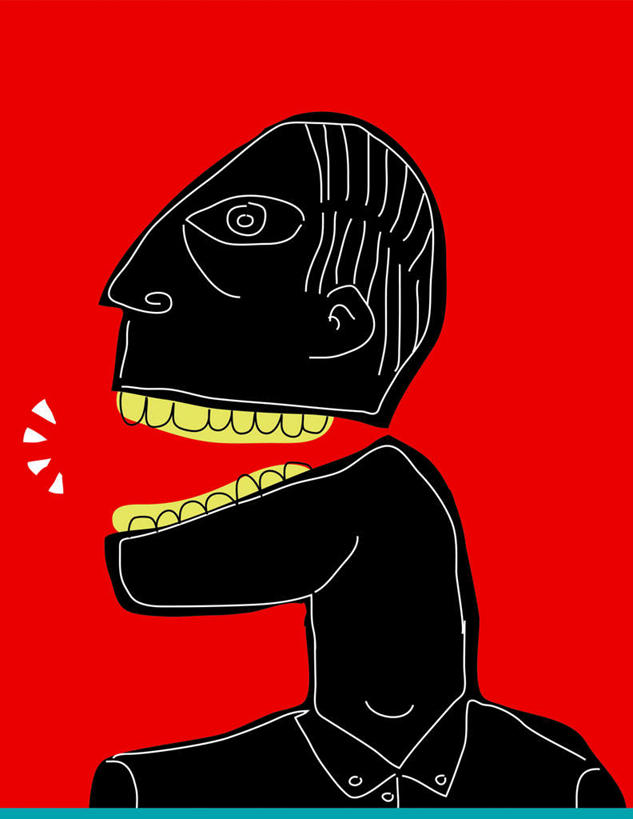 西方人,一个人,无人,商务人士,商务男性,竖图,插画,室内,白天,正面,衬衫,数码,科技,欧洲,欧洲人,仅一个男性,仅一个人,阴影,红色背景,套装,网络,高光,几何,计算机图形,合成,图画,画,仅一个年轻男性,张嘴,激情,电脑合成图,数码合成图,猛烈,商务装,激烈,漫画,张大嘴巴,工薪阶层,骂,强烈,写实,具体,具象,剧烈,男人,男性,年轻男性,白种人,白领,上班族,张开嘴,半身,彩图,衬衣