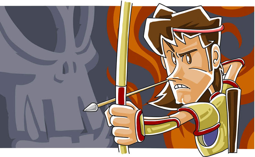 西方人,无人,横图,插画,室内,白天,正面,数码,科技,射箭,欧洲,欧洲人,阴影,网络,弓,弓箭,骷髅,高光,几何,计算机图形,合成,图画,画,黄色,红色,奋斗,威武,电脑合成图,数码合成图,搏斗,恐怖,格斗,抢救,怪物,屠杀,漫画,可怕,写实,具体,具象,可骇,英雄,肉搏,豪杰,好汉,英武,解救,挽救,援救,拯救,恐惧,白种人,半身,彩图