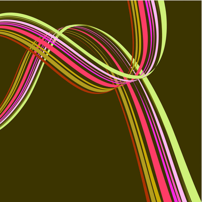 无人,方图,插画,室内,白天,正面,数码,科技,两条,盘绕,绿色背景,阴影,弯曲,环绕,围绕,网络,高光,几何,计算机图形,合成,图画,环抱,画,黄色,红色,绿色,紫色,彩带,缭绕,电脑合成图,数码合成图,彩条,漫画,写实,具体,具象,毛条,七彩毛条,装饰彩带,彩图