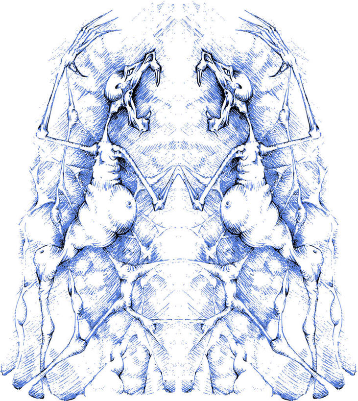 无人,站,竖图,插画,室内,白天,白色背景,正面,数码,科技,阴影,网络,高光,几何,计算机图形,合成,图画,注视,吐舌头,画,观察,看,伸舌头,站着,鬼脸,吐舌,观看,电脑合成图,数码合成图,察看,僵尸,关注,漫画,写实,具体,具象,怪兽,站立,彩图