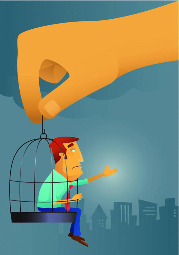 西方人,手,无人,两个人,商务人士,商务男性,高楼大厦,举,竖图,插画,室内,夜晚,正面,衬衫,数码,科技,大厦,建筑,摩天大楼,欧洲,欧洲人,阴影,套装,光线,网络,影子,灯光,领带,笼子,鸟笼,高光,几何,计算机图形,合成,图画,拎,注视,画,容器,观察,看,托,手部,观看,储藏,电脑合成图,数码合成图,察看,象征,庄重,犯人,罪犯,合成图,储存,关注,商务装,身份,漫画,囚犯,工薪阶层,写实,具体,具象,正式,地位,监犯,囚徒,罪人,男人,男性,年轻男性,白种人,白领,上班族,举起,举手,举着,向上举,向上伸,向上托,半身,彩图,衬衣,大楼,高层建筑,高楼,摩天楼,贮存,拎着