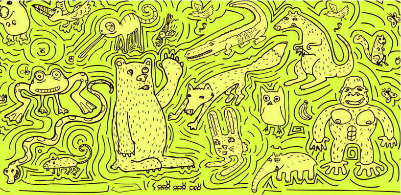 无人,站,横图,插画,室内,白天,正面,数码,科技,袋鼠,鳄鱼,狐狸,鸟,野生动物,猩猩,熊,许多,奔驰,阴影,网络,鸟类,爬行动物,蛇,兔子,昆虫,蚂蚁,很多,高光,几何,计算机图形,合成,图画,注视,画,动物,松鼠,奔跑,观察,看,站着,可爱,活泼,观看,兔,电脑合成图,数码合成图,察看,合成图,关注,大猩猩,冷血动物,狡猾,凶猛,脊椎动物,长虫,蚁,玄驹,漫画,益虫,短吻鳄,写实,具体,具象,育儿袋,狡诈,金刚猩猩,食蚁兽,非洲食蚁兽,土豚,美国短吻鳄,密河鳄,残暴,凶残,棕熊,马熊,站立,彩图,全身,冷血