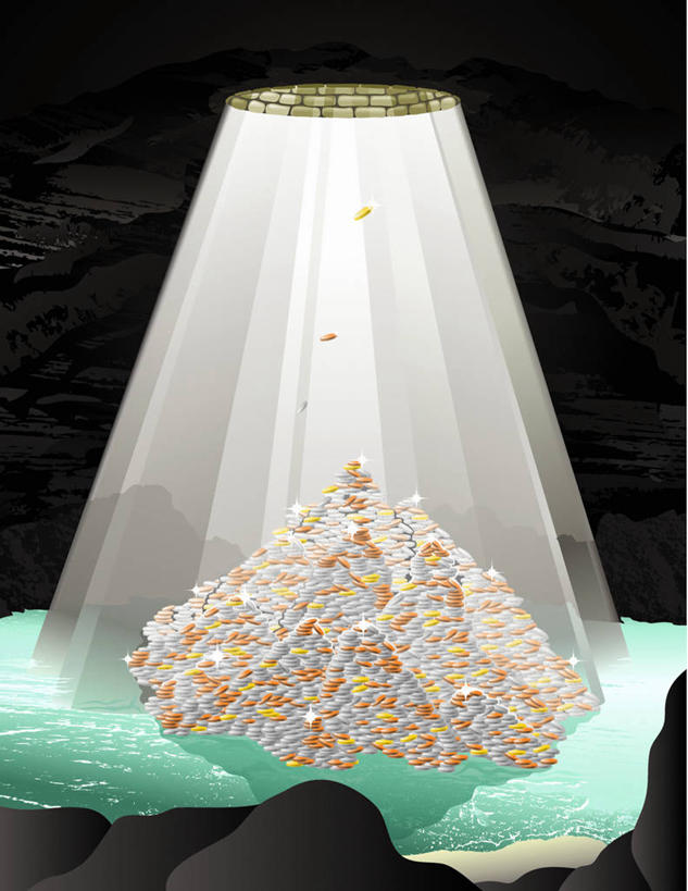 无人,竖图,插画,室内,白天,正面,爱情,奢侈,钱,灌溉,数码,科技,珠宝,一堆,许多,阴影,堆叠,堆积,梦幻,发光,光束,网络,金属,钱币,水井,光亮,很多,高光,几何,计算机图形,生活,合成,图画,黄金,画,储蓄,金融,井,经济,堆,昂贵,电脑合成图,数码合成图,贵重,浇灌,未来,合成图,储存,发亮,坚定,漫画,流通,贸易,信念,憧憬,写实,具体,具象,贵金属,约定,宝贵,储备,蕴藏,贮备,货币,现金,硬币,彩图,贮存,金子