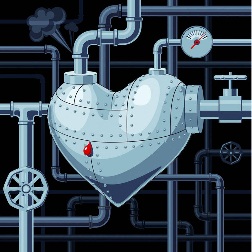 无人,横图,插画,室内,白天,正面,爱情,数码,科技,金属制品,连接,阴影,组合,爱心,网络,金属,工具,高光,几何,计算机图形,浪漫,合成,图画,管道,画,温暖,温馨,心形,恩爱,链接,阀门,电脑合成图,数码合成图,五金,和睦,调节,紧固,合成图,拼接,拼凑,螺钉,漫画,写实,具体,具象,拼合,凑集,聚合,撮合,链结,牢固,稳压,心型,彩图,截止,导流,分流,融洽