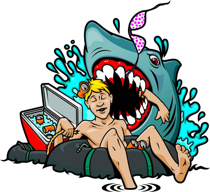 西方人,一个人,无人,坐,闭眼,横图,插画,室内,白天,白色背景,正面,数码,科技,海浪,海洋,水,鲨鱼,野生动物,欧洲,欧洲人,仅一个男性,仅一个人,仅一个中年男性,阴影,飞溅,溅,网络,液体,浪花,水滴,高光,几何,计算机图形,合成,图画,裸露,画,水珠,黑色,海水,动物,轮胎,橡胶,电脑合成图,数码合成图,合成图,喷洒,裸,凶猛,大白鲨,漫画,海景,橡胶制品,车胎,写实,具体,具象,食人鲨,噬人鲨,残暴,凶残,男人,男性,中年男性,白种人,大海,风浪,海,海水的波动,近岸浪,涌浪,沙鱼,闭眼睛,闭着眼,闭着眼睛,坐着,半身,彩图,里胎,内胎