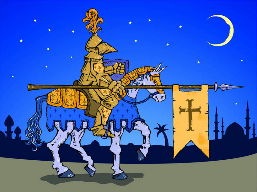 西方人,一个人,无人,坐,横图,插画,室内,夜晚,侧面,安全,竞争,数码,科技,星空,植物,夜景,棕榈树,马,野生动物,帽子,叶子,欧洲,欧洲人,仅一个男性,仅一个人,仅一个中年男性,对抗,握,阴影,冲突,网络,盔甲,头盔,月亮,绿叶,防护,月光,高光,几何,计算机图形,拿,合成,图画,拿着,破坏,骑士,一匹,画,树,树木,绿色,自然,动物,安全帽,嫩叶,武器,战争,握着,运输,牲畜,信仰,生长,成长,保护,明亮,损坏,电脑合成图,数码合成图,攻击,威胁,贵族,武士,合成图,对立,矛盾,兵器,保险,防御,漫画,矛,棕榈叶,忠诚,铠甲,写实,具体,具象,敌对,挫败,斗争,抗拒,抗衡,杀伤,威慑,勇敢,荣耀,皎洁,防具,防卫,骑兵,平安,危险,男人,男性,中年男性,白种人,叶,叶片,星夜,夜空,棕树,棕榈,坐着,彩图,全身,甲胄