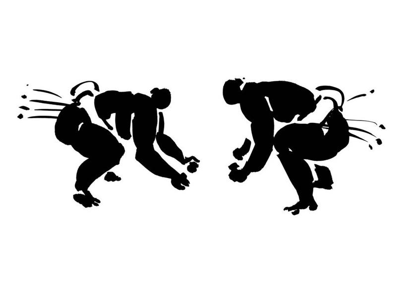 西方人,无人,两个人,运动员,蹲,横图,黑白,插画,室内,白天,白色背景,侧面,锻炼,快乐,比赛,运动,竞争,数码,科技,摔跤,欧洲,欧洲人,弯腰,阴影,花纹,网络,布,图案,高光,几何,计算机图形,合成,布纹,图画,注视,娱乐,相视,画,白色,观察,看,休闲,面对面,观看,对视,布匹,电脑合成图,数码合成图,察看,互视,体育运动,合成图,关注,相对,漫画,相扑,相看,写实,具体,具象,弯身,体育,男人,男性,年轻男性,白种人,体育运动员,运动选手,蹲着,全身,健身,角抵,摔跤运动,素舞