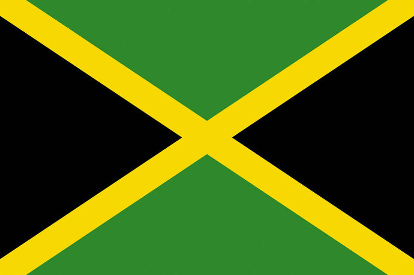 无人,交叉,横图,室内,特写,白天,正面,静物,旗帜,国旗,一面,三角形,图形,几何,黄色,绿色,黑色,数学,相交,交集,旗,彩图,几何图形,牙买加国旗