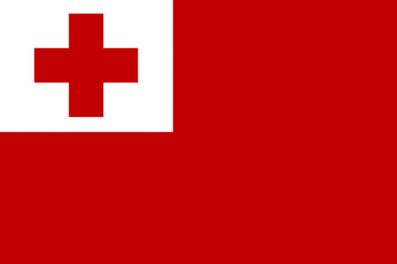 无人,横图,室内,特写,白天,正面,静物,旗帜,国旗,一面,红色,白色,十字,旗,彩图,汤加国旗