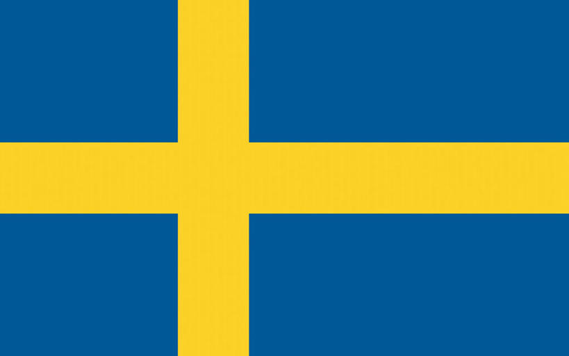 无人,交叉,横图,室内,特写,白天,正面,静物,旗帜,国旗,一面,条纹,黄色,蓝色,相交,交集,旗,彩图,瑞典国旗