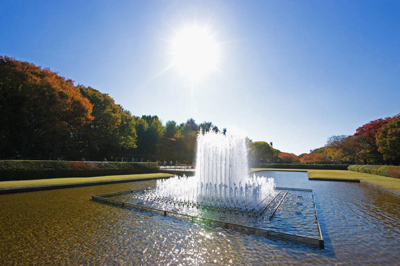 无人,公园,横图,室外,白天,正面,旅游,度假,草地,美景,树林,水,植物,喷泉,东京,日本,亚洲,阴影,飞溅,溅,光线,液体,影子,景观,水滴,文化,娱乐,水珠,草,树,树木,蓝色,绿色,蓝天,天空,阳光,自然,天,品味,享受,休闲,景色,放松,生长,晴朗,成长,喷洒,自然风光,水景,东亚,本州,万里无云,关东地方,本州岛,日本国,东京都,美观,东京上野公园,台东区,设计,晴空,晴空万里,彩图,镜头光晕,透镜闪耀,眩光,上野,上野恩赐公园,上野公园