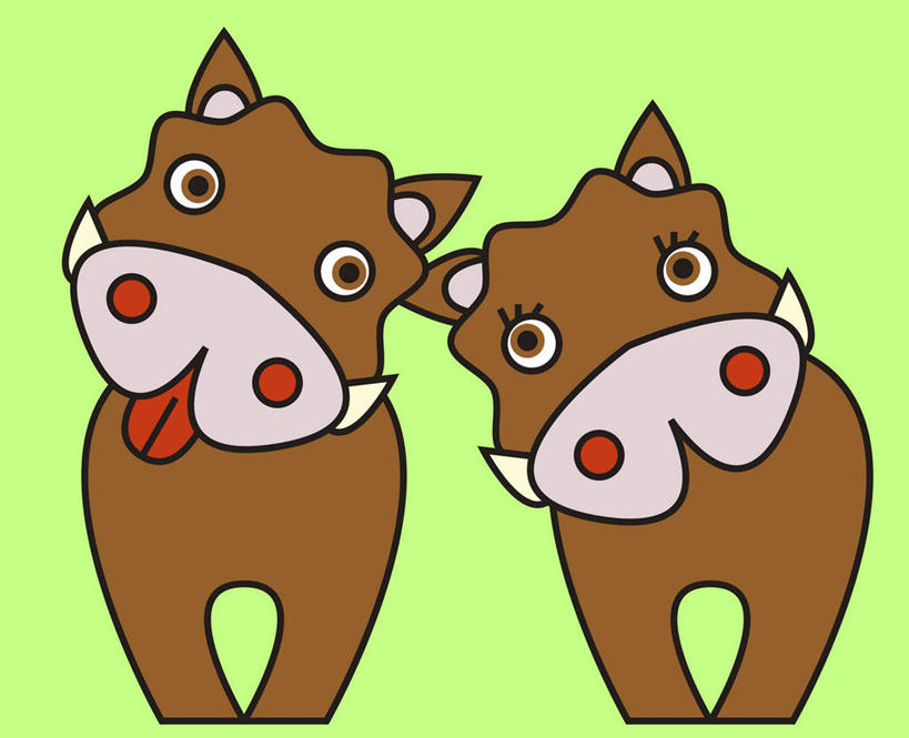 无人,横图,插画,室内,白天,正面,数码,科技,猪,绿色背景,阴影,网络,昆虫,高光,几何,计算机图形,合成,图画,注视,吐舌头,画,动物,观察,看,伸舌头,两只,吐舌,家畜,牲畜,观看,电脑合成图,数码合成图,察看,合成图,关注,漫画,益虫,写实,具体,具象,豆娘,蜻蛉,半身,彩图