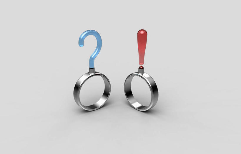 无人,横图,室内,特写,白天,正面,仪器,静物,阴影,灰色背景,检查,反射,分析,科学,放大镜,影子,两个,红色,蓝色,观察,清晰,探索,摄影,影棚,放大,观看,仔细,透镜,问号,凸透镜,感叹号,聚焦,关注,光学,清楚,彩图,影棚拍摄,拍摄