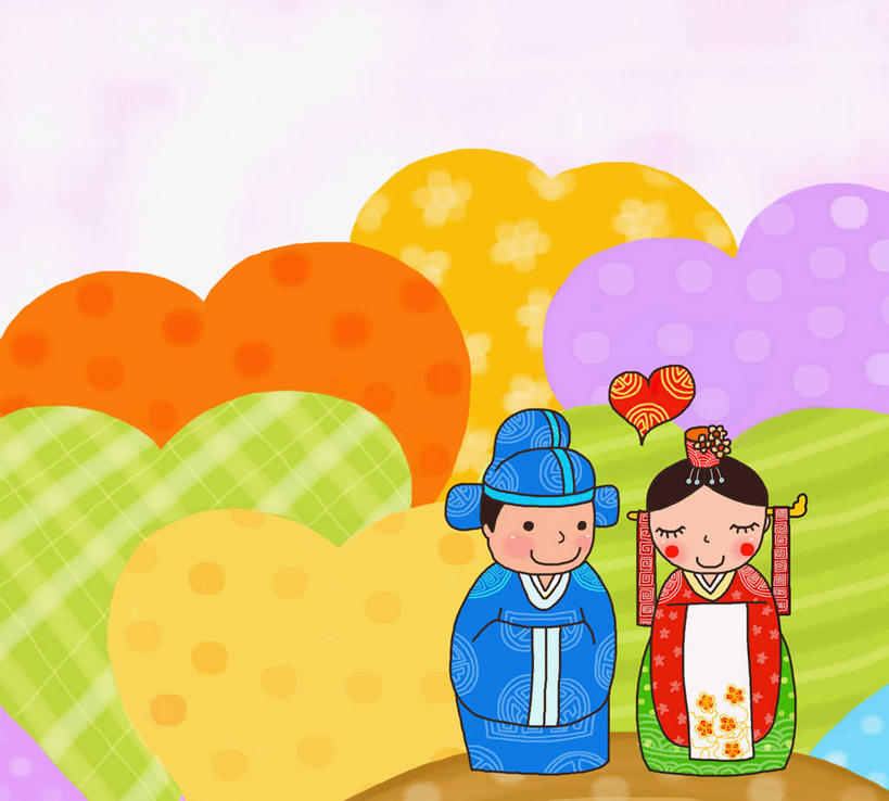 东方人,无人,两个人,家庭,夫妻,新娘,新郎,坐,闭眼,笑,微笑,横图,彩色,插画,室内,白天,正面,民族服装,爱情,婚礼,快乐,数码,科技,餐桌,桌子,亚洲,阴影,爱心,庆祝,网络,高光,几何,计算机图形,结婚,浪漫,合成,图画,注视,黄种人,文化,画,观察,看,温暖,温馨,喜庆,心形,一家人,恩爱,恋人,餐台,观看,纪念,电脑合成图,数码合成图,和睦,察看,合成图,关注,中国文化,汉服,漫画,写实,具体,具象,汉衣冠,汉装,华服,男人,男性,年轻男性,年轻女性,女人,女性,亚洲人,年轻人,心型,夫妇,情侣,闭眼睛,闭着眼,闭着眼睛,坐着,彩图,全身,传统服装,民俗服,高兴,伴侣,融洽,传统文化