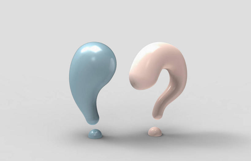 无人,横图,插画,室内,白天,正面,数码,科技,阴影,灰色背景,反射,网络,标志,文字,影子,字符,字母,高光,几何,计算机图形,合成,图画,标识,画,电脑合成图,数码合成图,问号,感叹号,合成图,漫画,写实,具体,具象,彩图