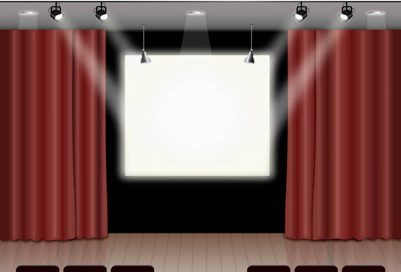 无人,横图,室内,白天,正面,显示器,数码,科技,电影院,剧院,照明,阴影,光线,网络,屏幕,影子,灯光,高光,几何,计算机图形,合成,显示屏,灯,红色,灯具,帷幕,聚光灯,照亮,电脑合成图,数码合成图,合成图,照明设备,帷幔,幕布,幕帘,输出设备,写实,具体,具象,帷幔布,彩图,剧场,戏院,影院