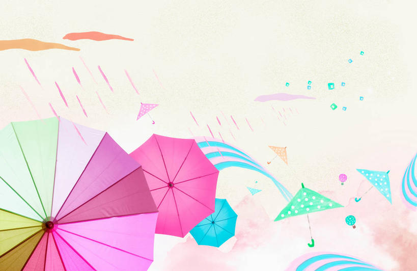 无人,横图,插画,室内,白天,正面,数码,科技,雨,许多,阴影,网络,伞,雨伞,遮阳伞,很多,高光,几何,计算机图形,合成,图画,阳伞,画,细雨,电脑合成图,数码合成图,太阳伞,合成图,下降,降落,漫画,写实,具体,具象,降低,下跌,下落,小雨,彩图