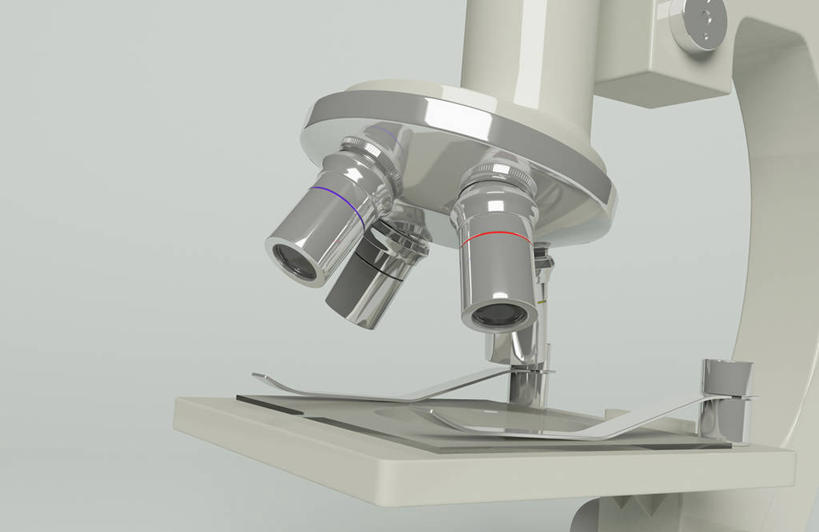 无人,横图,室内,特写,白天,正面,仪器,静物,阴影,灰色背景,检查,反射,分析,科学,显微镜,影子,一个,观察,清晰,探索,摄影,影棚,放大,单个,观看,仔细,透镜,凸透镜,聚焦,关注,载玻片,光学,清楚,玻片,盖玻片,彩图,影棚拍摄,拍摄