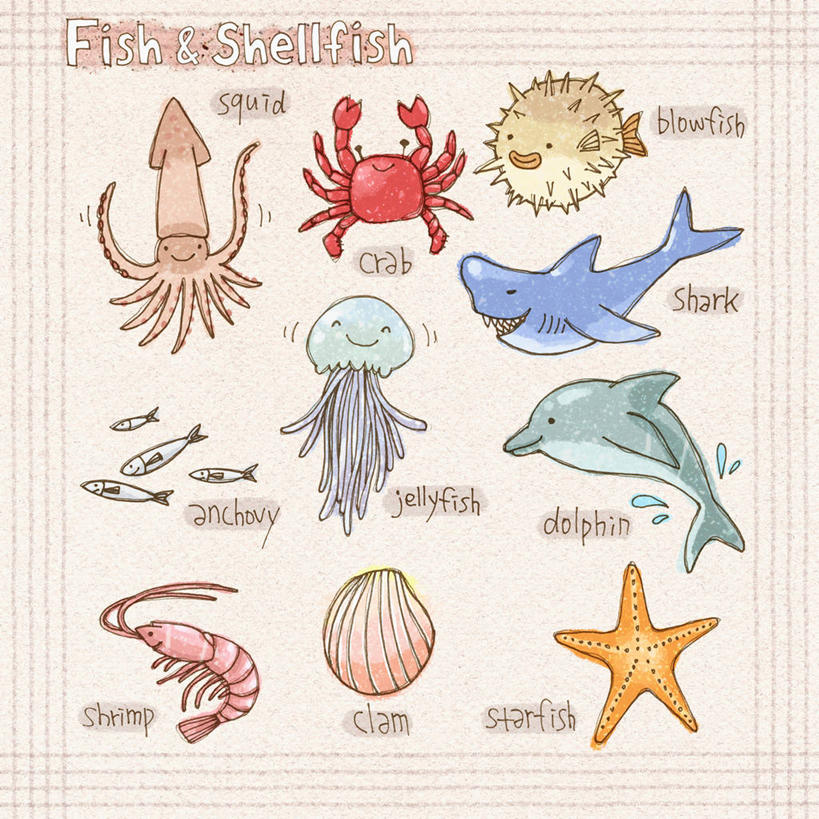 海鲜,蟹,龙虾,无人,方图,插画,室内,白天,正面,数码,科技,哺乳动物,海豚,海星,鲸鱼,鲨鱼,乌贼,贝壳,许多,阴影,网络,英文,螃蟹,鱼,标志,文字,字符,字母,虾,褐色,很多,高光,几何,计算机图形,美丽,合成,图画,标识,水产,鱼类,海洋生物,无脊椎动物,画,排列,黄色,红色,蓝色,绿色,动物,生物,鲸,褐色背景,英文字母,河豚,河豚鱼,鸡泡鱼,气泡鱼,电脑合成图,数码合成图,合成图,队列,水生动物,海产品,浮游动物,水生物,凶猛,漫画,海底动物,鲀鱼,写实,具体,具象,乌鲗,乌鱼,河鲀,鲸类,甲壳动物,残暴,凶残,棘皮动物门,无脊椎非鱼类,贝类外壳,海螺壳,软体动物外壳,星鱼,水母,沙鱼,墨鱼,墨斗鱼,鲛鲨,花枝,彩图,全身,鲛