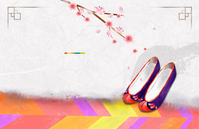 无人,横图,插画,室内,白天,正面,数码,科技,植物,鞋子,阴影,盛开,网络,手工艺品,枝条,高光,几何,计算机图形,合成,花蕾,图画,画,花,花瓣,花朵,鲜花,树,树木,树枝,粉色,绿色,自然,花苞,花蕊,绣花鞋,生长,成长,布鞋,电脑合成图,数码合成图,模板,合成图,漫画,写实,具体,具象,虬枝,枝杈,中国鞋,彩图