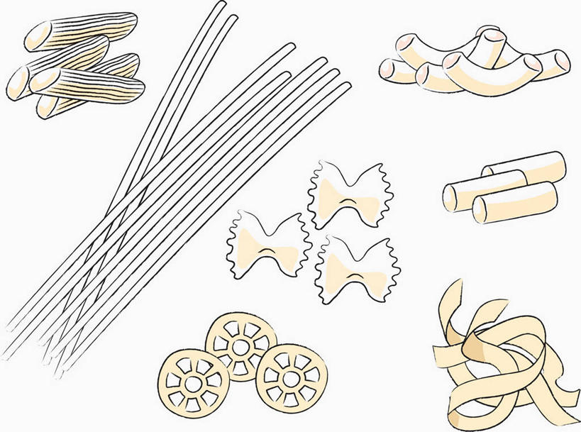 面食,通心粉,无人,横图,插画,室内,白天,白色背景,正面,西餐,数码,科技,许多,阴影,网络,面,通心面,料理,食品,很多,高光,几何,计算机图形,合成,图画,画,食物,西式,电脑合成图,数码合成图,蝴蝶面,合成图,漫画,写实,具体,具象,彩图,车轮面