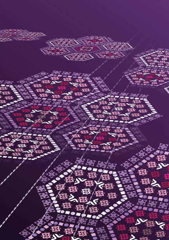 无人,竖图,插画,室内,白天,正面,神秘,数码,科技,许多,阴影,网络,六边形,图形,很多,高光,几何,计算机图形,合成,图画,画,紫色,电脑合成图,数码合成图,优美,庄重,合成图,高贵,数学,消极,漫画,写实,具体,具象,冷色,孤寂,彩图,几何图形,平面图形,正六边形,奢华