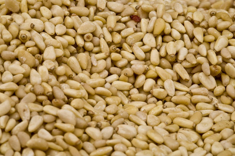 无人,横图,俯视,室内,特写,白天,一堆,许多,阴影,堆叠,堆积,反射,影子,很多,松子,松子仁,堆,松仁,松籽仁,彩图,高角度拍摄