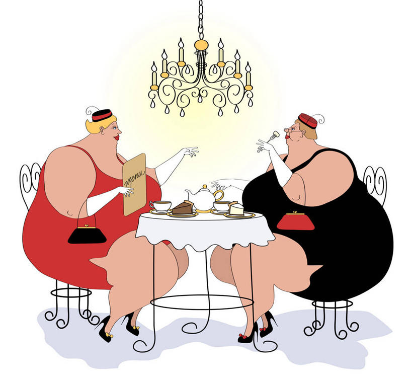 点心,西方人,肥胖,无人,两个人,伙伴,朋友,坐,笑,微笑,横图,插画,室内,白天,白色背景,侧面,高跟鞋,晚礼服,时尚,下午茶,友谊,数码,科技,餐桌,桌子,杯子,餐具,帽子,鞋子,椅子,照明,欧洲,欧洲人,握,阴影,网络,包,瓷器,碟子,壶,盘,眼镜,灯光,食品,咖啡杯,陶瓷制品,水晶,高光,几何,计算机图形,合成,图画,注视,礼帽,吊灯,水晶灯,灯,画,水壶,食物,糕点,两个,一个,白色,盘子,茶壶,容器,灯具,碟,观察,看,握着,单个,餐台,观看,华丽,单肩包,照亮,电脑合成图,数码合成图,察看,合成图,照明设备,高贵,关注,时髦,咖啡店,瓷杯,水晶吊灯,咖啡屋,漫画,近视眼镜,写实,具体,具象,水晶制品,富丽,肥,胖,华美,时兴,友情,年轻女性,女人,女性,白种人,坐着,彩图,全身,晚宴服,舞会服,洋服,洋装,夜礼服,咖啡馆,晚装包,水晶石,蛋糕