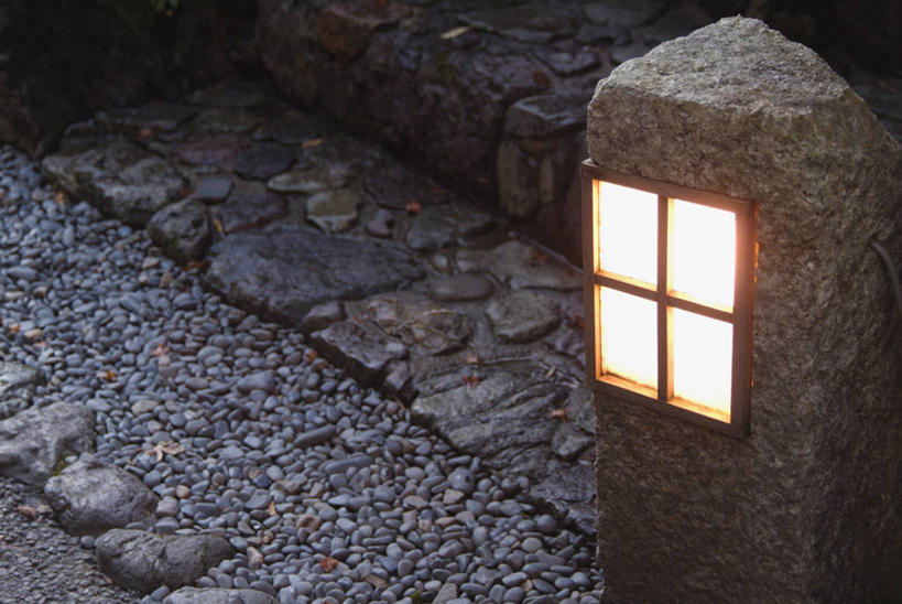 无人,横图,俯视,室外,特写,夜晚,石头,美景,道路,路,照明,石子,景观,小路,灯光,交通,灯,自然,灯具,景色,照亮,照明设备,自然风光,石块,岩石,彩图,高角度拍摄,石灯